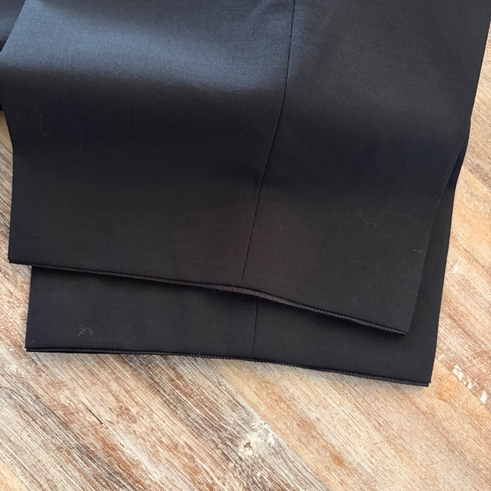 Hugo Boss H-Genius-MM-224 Black Slim Fit Virgin Wool Dress Pants Mens 34R IT 50 - Picture 11 of 16